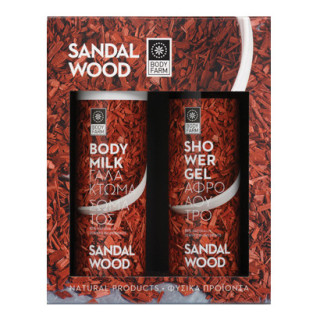 Bodyfarm Sandalwood Σετ Περιποίησης με Aφρόλουτρο 250ml & Γαλάκτωμα Σώματος 250ml