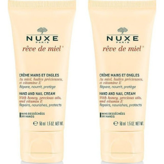 Nuxe Reve de Miel Creme Mains et Ongles Ενυδατική Κρέμα Χεριών 2x50ml