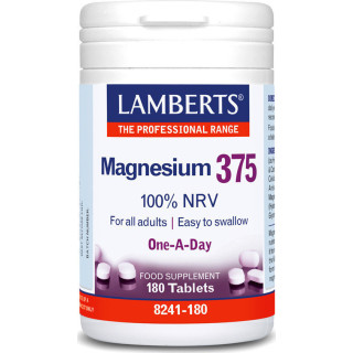 Lamberts Magnesium 375 100% NRV 180 ταμπλέτες