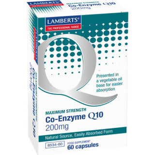 Lamberts Co-Enzyme Q10 200mg 60 κάψουλες