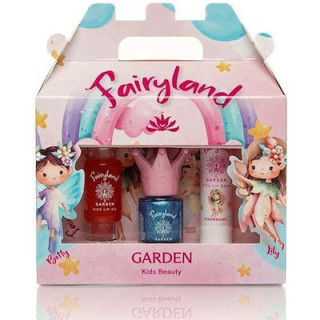 Garden Fairyland Box 3 with Nail Polish Betty 1, 7.5ml & Lip Oil Tutti Frutti 13ml & Lip Balm Strawberry 5.2g