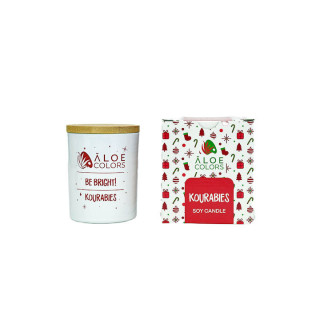 Aloe Colors Scented Soy Candle Kourabies