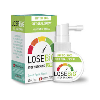 LoseBig Diet Oral Spray Green Apple Flavor