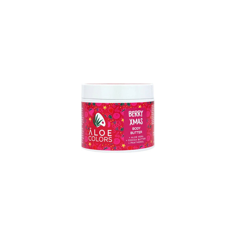 Aloe Colors Berry Xmas Body Butter 200ml. Aloe Colors Berry Xmas Body Butter 200ml.