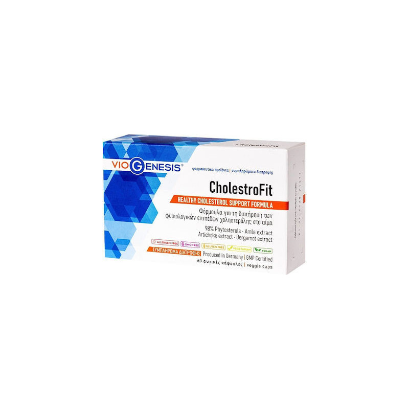 Viogenesis Cholestrofit 60 κάψουλες Viogenesis Cholestrofit 60 κάψουλες