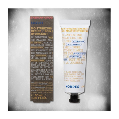 Korres Athenian Grooming Ενυδατική Ανδρική Κρέμα-Gel Προσώπου 50ml