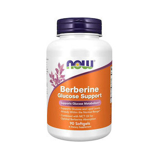 NOW BERBERINE GLUCOSE SUPPORT 90softgels