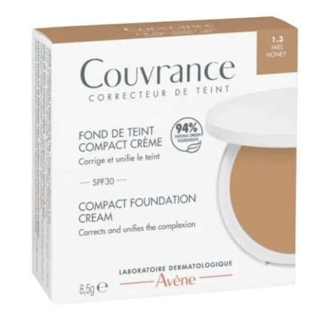 Avene Couvrance Compact Make Up SPF30 1.3 Miel Honey 8.5gr