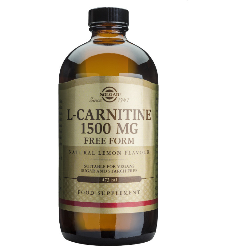Solgar L-Carnitine Συμπλήρωμα Διατροφής με Καρνιτίνη 1500mg 473ml Solgar L-Carnitine Συμπλήρωμα Διατροφής με Καρνιτίνη 1500mg 473ml