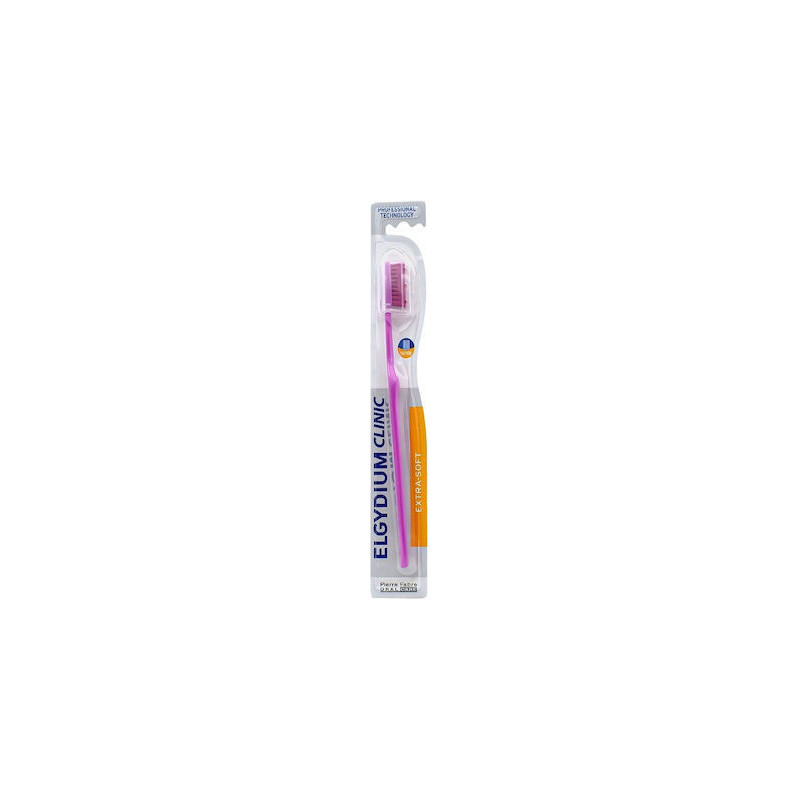 Elgydium Clinic 15/100 Extra Soft Φούξια 1τμχ Elgydium Clinic 15/100 Extra Soft Φούξια 1τμχ