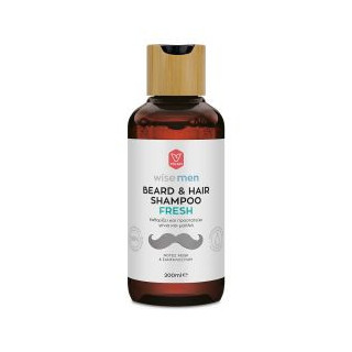 WISE MEN BEARD & HAIR SHAMPOO FRESH 200ML