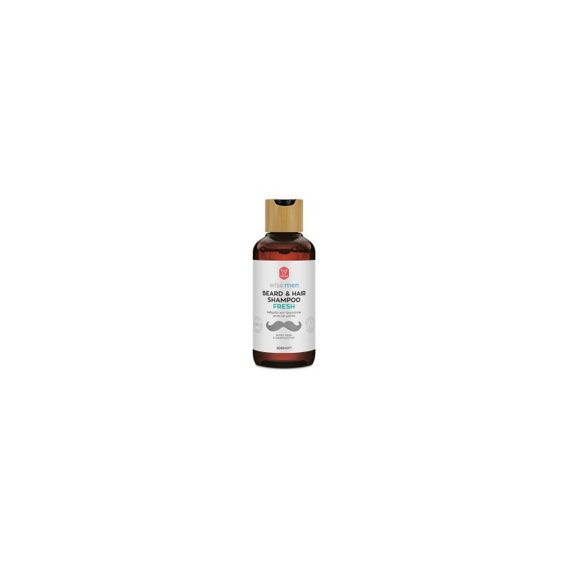 WISE MEN BEARD & HAIR SHAMPOO FRESH 200ML WISE MEN BEARD & HAIR SHAMPOO FRESH 200ML