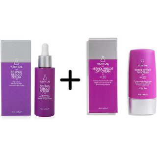 YOUTH LAB Retinol Reboot Serum + ΔΩΡΟ Retinol Reboot Day Cream spf30 40ml YOUTH LAB.