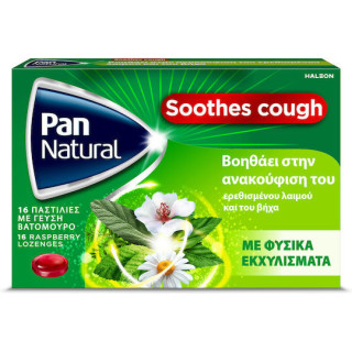 Haleon Pan Natural Παστίλιες με Φυσικά Εκχυλίσματα 16τμχ Βατόμουρο