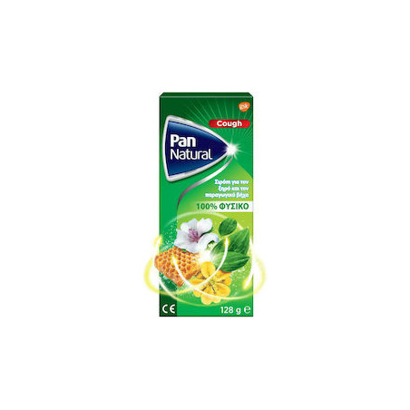 Haleon Pan Natural Σιρόπι για Παραγωγικό Βήχα χωρίς Γλουτένη 128gr