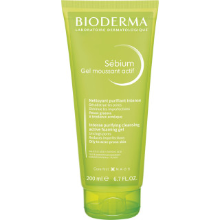 Bioderma Sebium Gel Moussant Actif 200 ml