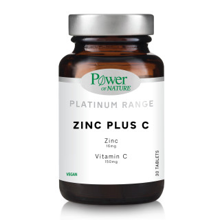 Power Health Classics Platinum Zinc Plus C 30 ταμπλέτες