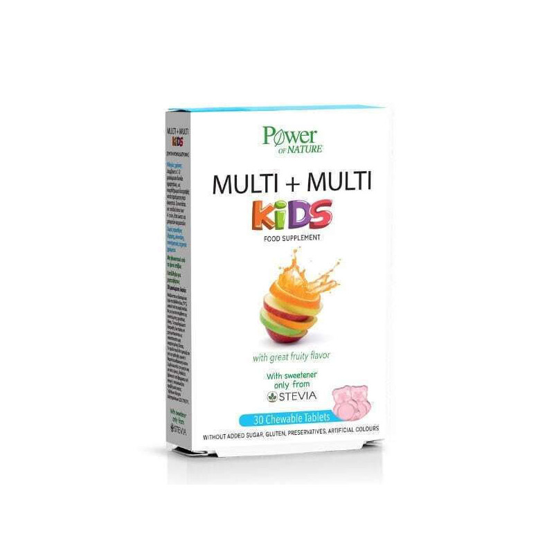 Power Health Multi+Multi Kids 30 μασώμενα δισκία Power Health Multi+Multi Kids 30 μασώμενα δισκία
