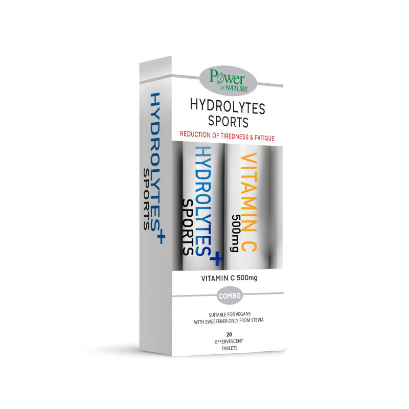 Power Of Nature Hydrolytes Sports with Stevia 20 αναβράζοντα δισκία... Power Of Nature Hydrolytes Sports with Stevia 20 αναβράζοντα δισκία...