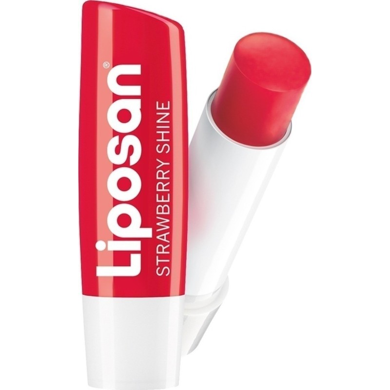 Liposan Fruity Shine Lip Balm με Χρώμα Strawberry 4.8gr Liposan Fruity Shine Lip Balm με Χρώμα Strawberry 4.8gr