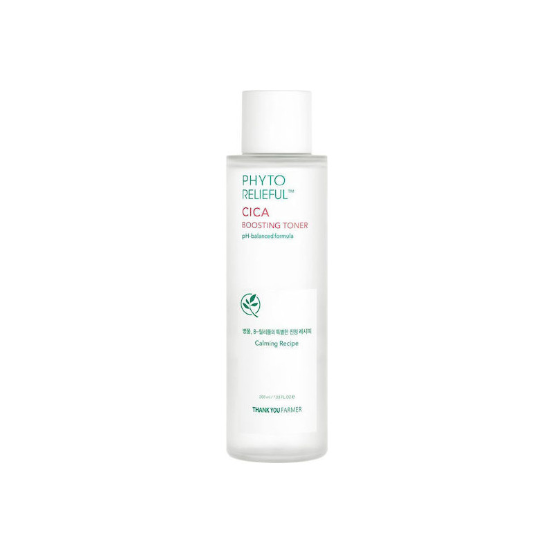 Thank You Farmer Phyto Relieful Cica Boosting Toner 200ML Thank You Farmer Phyto Relieful Cica Boosting Toner 200ML
