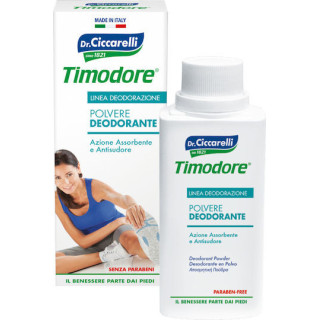 L'Officinale del Dottor Ciccarelli Timodore Αποσμητικό σε Πούδρα για Μύκητες Ποδιών 75gr