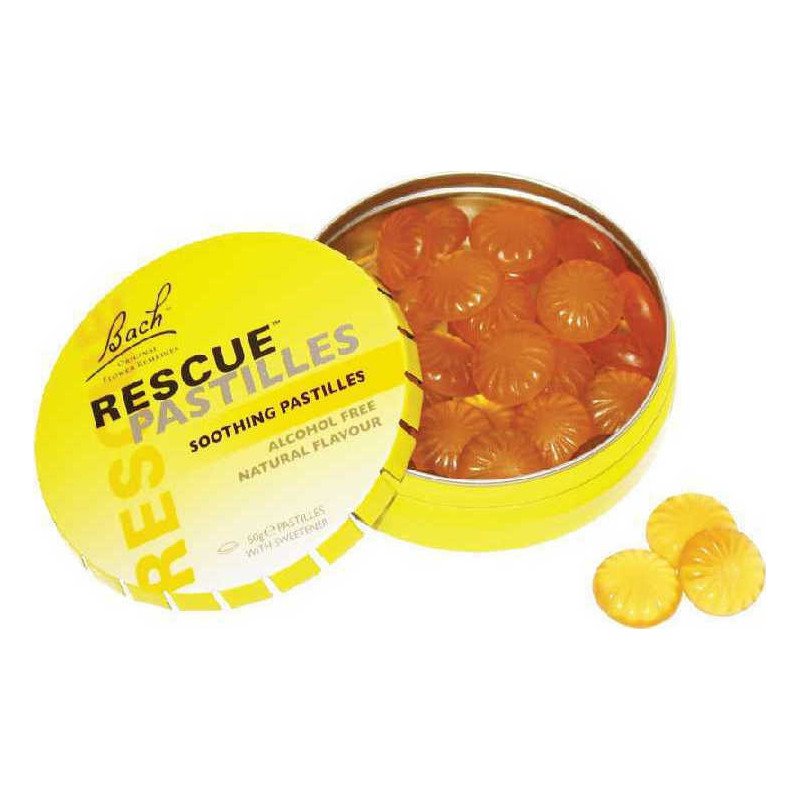 Bach Rescue Pastilles για την Αντιμετώπιση των Αρνητικών Συμπτωμάτων Πορτοκάλι 50gr Bach Rescue Pastilles για την Αντιμετώπιση των Αρνητικών Συμπτωμάτων Πορτοκάλι 50gr