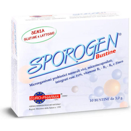 Bionat Sporogen Bustine Προβιοτικά 10 φακελίσκοι