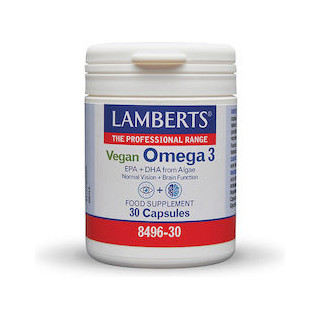 Lamberts Vegan Omega 3 750mg 30 κάψουλες