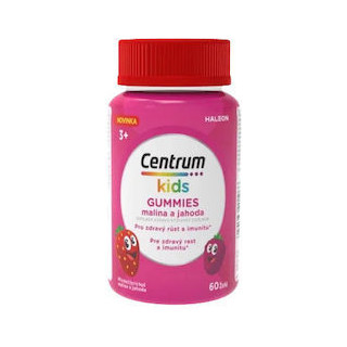 Centrum Kids Gummies με Φράουλα και Βατόμουρο 60 μασώμενα ζελεδάκια