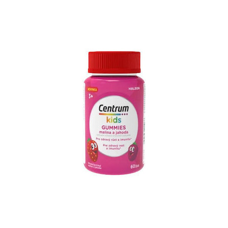 Centrum Kids Gummies με Φράουλα και Βατόμουρο 60 μασώμενα ζελεδάκια