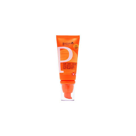 Panthenol Extra Sun Care Color Spf50 Έγχρωμο Αντηλιακό Τζελ Προσώπου 50ml