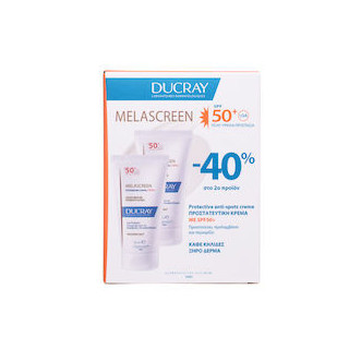 Ducray Melascreen 2x50ml Αντηλιακή Κρέμα Προσώπου SPF50