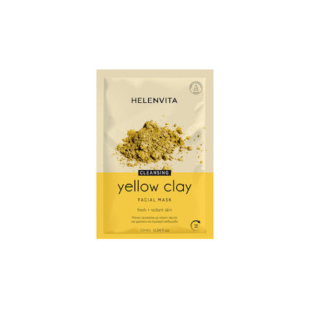 HELENVITA FACE MASK YELLOW CLAY 10ml