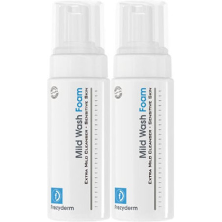 Frezyderm Αφρός Καθαρισμού Mild Wash για Ευαίσθητες Επιδερμίδες 2x150ml