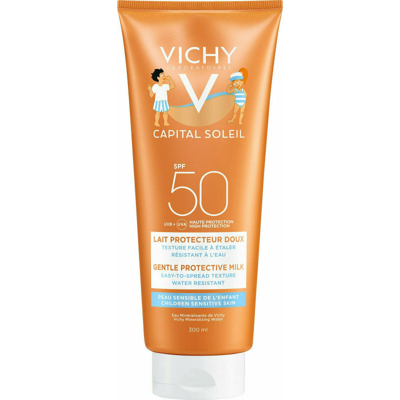 Vichy Ideal Soleil Αδιάβροχο Παιδικό Αντηλιακό Γαλάκτωμα για Πρόσωπο & Σώμα SPF50 300ml Vichy Ideal Soleil Αδιάβροχο Παιδικό Αντηλιακό Γαλάκτωμα για Πρόσωπο & Σώμα SPF50 300ml