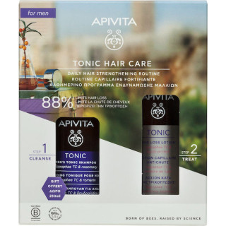 Apivita Tonic Hair Loss Lotion 150ml & Δώρο Men's Tonic Shampoo 250ml