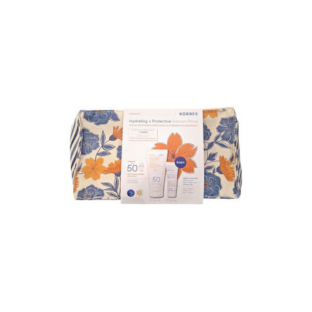 Korres Promo Yoghurt Hydrating & Protective Suncare Ritual Face Cream SPF50 50ml & Δώρο Nourishing Probiotic Gel Cream 20ml