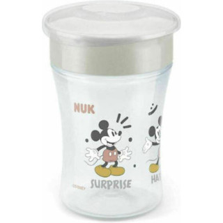 Nuk Παιδικό Ποτηράκι από Σιλικόνη Μπεζ 230ml για 8m+