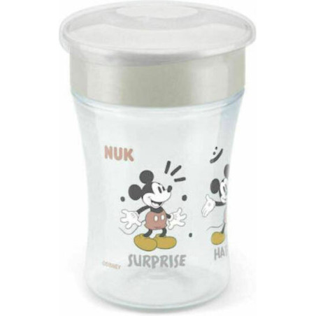 Nuk Παιδικό Ποτηράκι από Σιλικόνη Μπεζ 230ml για 8m+