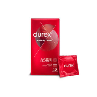 DUREX Sensitive Προφυλακτικά για Κανονική Εφαρμογή 12τμχ