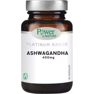 Power of Nature Platinum Range Ashwagandha 400mg 30caps