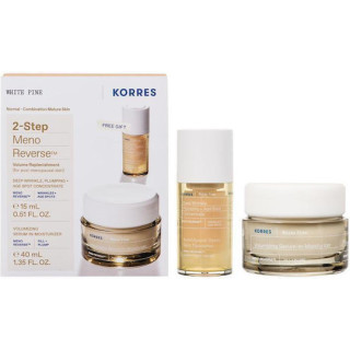 Korres PROMO White Pine Aναπλήρωση Όγκου Kρέμα Hμέρας 40ml + ΔΩΡΟ Aναπλήρωση Όγκου Oρός Προσώπου 15ml