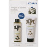 Korres Promo Aegean Escape Pure Greek Olive Sea Salt Shower Gel (250ml) & Body Cream (200ml)