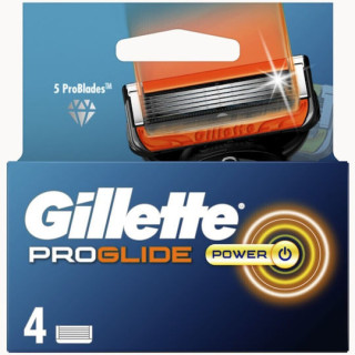 Gillette Aνταλλακτικά Proglide Power Blister 4 Tεμαχίων