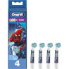 Oral-B Stages Kids Spiderman Ανταλλακτικά Παιδικής Ηλεκτρικής Οδοντόβουρτσας, 4 τεμάχια