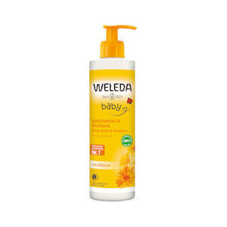 Weleda Βρεφικό Σαμπουάν & Αφρόλουτρο 400ml