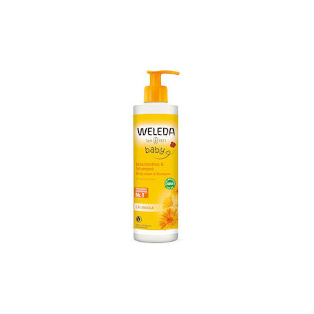 Weleda Βρεφικό Σαμπουάν & Αφρόλουτρο 400ml