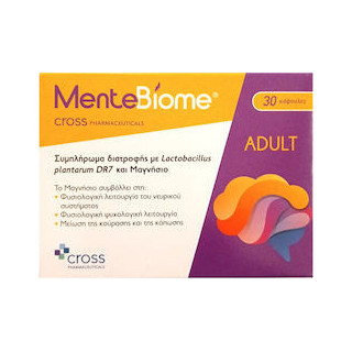 Cross Pharmaceuticals MenteBiome Adult 30 Caps