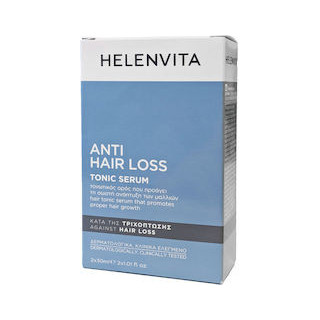 Helenvita Anti Hair Loss Tonic Serum Τονωτικός Ορός Μαλλιών 2x30ml